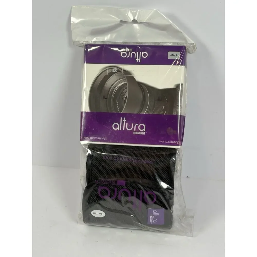 Altura Photo Accessories Camera Bag w/Draw String & Clip Made in China 67MM